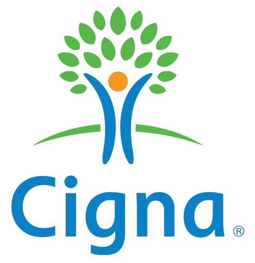 Cigna logo.